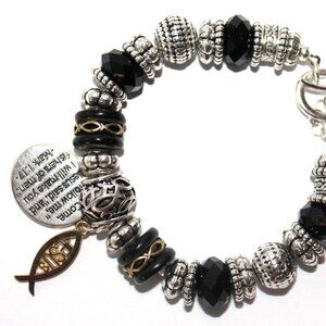 Come Follow Me Stretch Ring & Toggle Bracelet